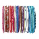 Bracelets multicolores