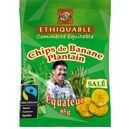 Chips salées de banane plantain