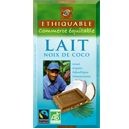 Chocolat Lait Noix de Coco BIO