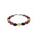 Collier Pita Pat 45cm Ox Blood