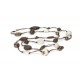 Collier Savannah 120cm Oyster