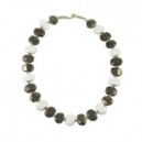 Collier Shal 45cm Oyster
