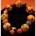 Collier Terracotta ocre 
