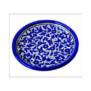 Assiette plate MF Avec Rebords - Motif GFB - Diam. 13,5cm h2cm