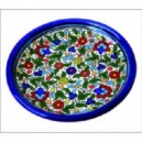 Assiette plate MF Avec Rebords - Motif GFC - Diam. 13,5cm h2cm