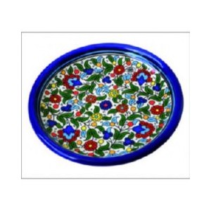 Assiette plate MF Avec Rebords - Motif GFC - Diam. 13,5cm h2cm