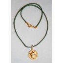 Pendentif Précolombien sur cordon de coton