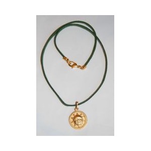 Pendentif Précolombien sur cordon de coton