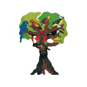 Puzzle Arbre à oiseaux d'Amérique du sud