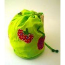 Sac à chaussettes "Les legumes bio" 20x30 cm