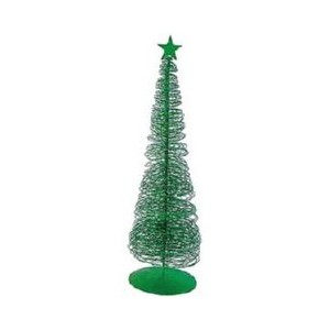 SAPIN DE NOEL EN FER FORGE VERT