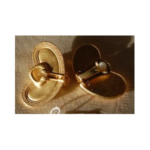 Boucles d'Oreilles Clip Précolombien