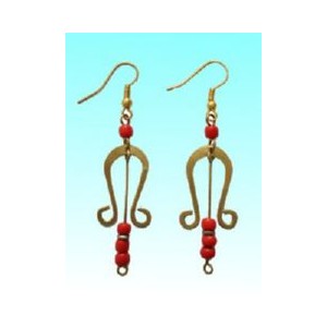 Boucles d'oreilles Lyre