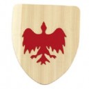 Bouclier Ecusson Aigle rouge