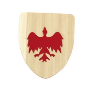 Bouclier Ecusson Aigle rouge